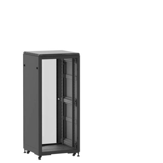 En kit - Baie de brassage 27U 600x600x1407mm (LxPxH) 500kg, Sans porte avant / Porte arrière en verre main product photo