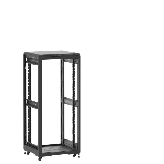 En kit - Baie de brassage 27U 600x600x1407mm (LxPxH) 500kg, Sans porte avant et arrière, Sans panneaux latéraux main product photo