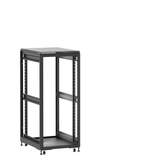 En kit - Baie de brassage 27U 600x800x1407mm (LxPxH) 500kg, Sans porte avant et arrière, Sans panneaux latéraux main product photo