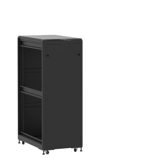 En kit - Baie de brassage 31U 600x1000x1585mm (LxPxH) 500kg, Porte avant et arrière panneau plein, Sans panneaux latéraux main product photo