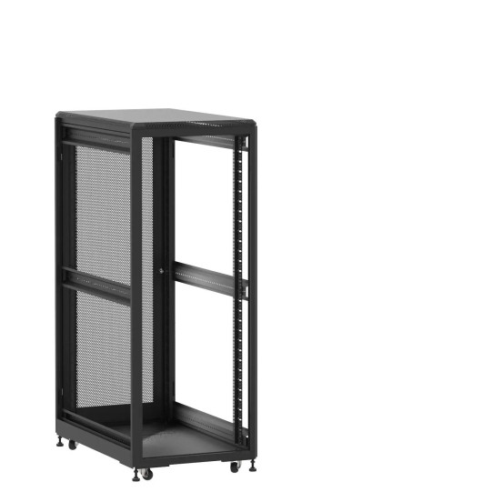 En kit - Baie de brassage 31U 600x1000x1585mm (LxPxH) 500kg, Sans porte avant / Porte arrière nid d'abeille, Sans panneaux latéraux main product photo