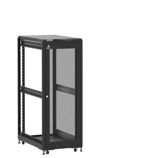 Baie de brassage 31U 600x1000x1585mm (LxPxH) 500kg, Porte avant nid d'abeille / Sans porte arrière, Sans panneaux latéraux main product photo