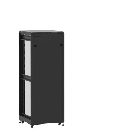 En kit - Baie de brassage 31U 600x600x1585mm (LxPxH) 500kg, Porte avant panneau plein / Porte arrière en verre, Sans panneaux latéraux main product photo