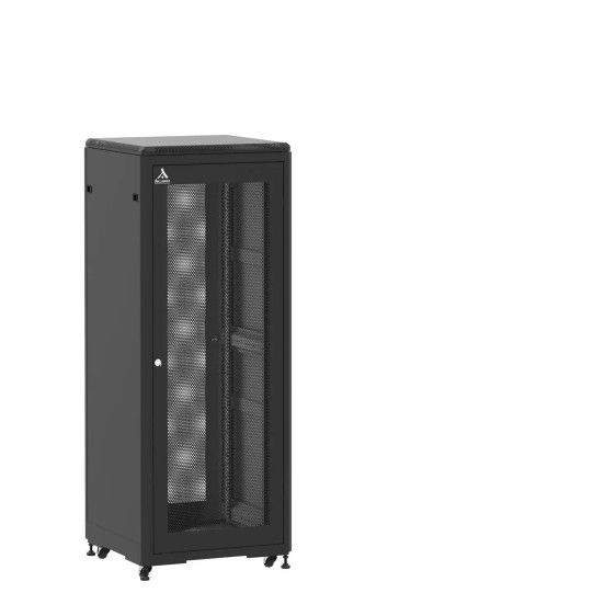 Baie de brassage 31U 600x600x1585mm (LxPxH) 500kg, Porte avant/arrière nid d'abeille main product photo