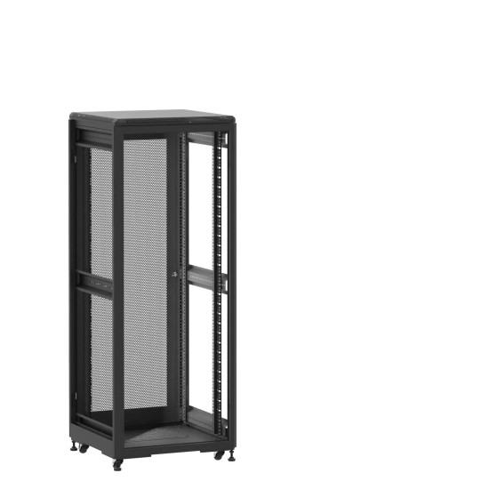 Baie de brassage 31U 600x600x1585mm (LxPxH) 500kg, Sans porte avant / Porte arrière nid d'abeille, Sans panneaux latéraux main product photo