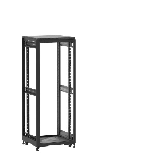 Baie de brassage 31U 600x600x1585mm (LxPxH) 500kg, Sans porte avant et arrière, Sans panneaux latéraux main product photo