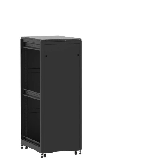 En kit - Baie de brassage 31U 600x800x1585mm (LxPxH) 500kg, Porte avant et arrière panneau plein, Sans panneaux latéraux main product photo