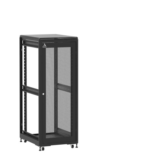 En kit - Baie de brassage 31U 600x800x1585mm (LxPxH) 500kg, Porte avant nid d'abeille / Sans porte arrière, Sans panneaux latéraux main product photo