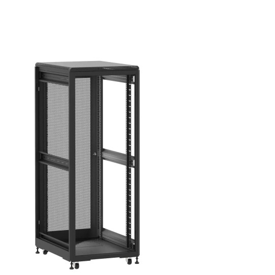 En kit - Baie de brassage 31U 600x800x1585mm (LxPxH) 500kg, Sans porte avant / Porte arrière nid d'abeille, Sans panneaux latéraux main product photo
