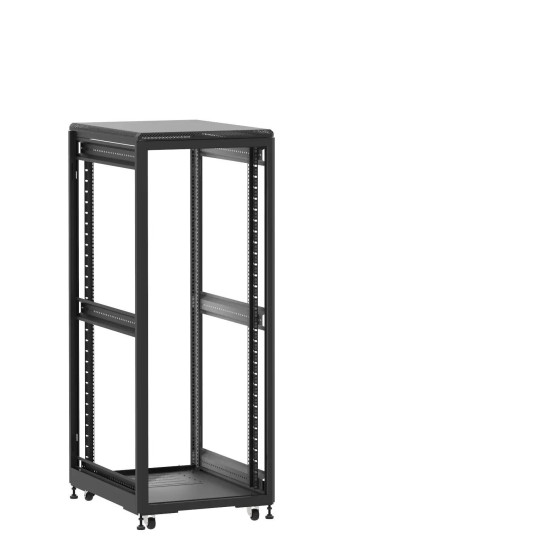 En kit - Baie de brassage 31U 600x800x1585mm (LxPxH) 500kg, Sans porte avant et arrière, Sans panneaux latéraux main product photo