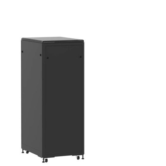 Baie de brassage 31U 600x800x1585mm (LxPxH) 500kg, Porte avant panneau plein / Porte arrière en verre main product photo