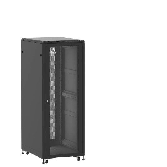 Baie de brassage 31U 600x800x1585mm (LxPxH) 500kg, Porte avant en verre/Porte arrière nid d'abeille main product photo