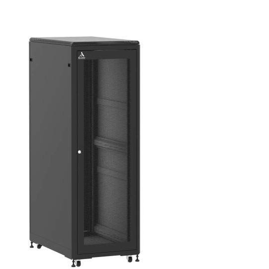 Baie de brassage 36U 600x1000x1807mm (LxPxH) 500kg, Porte avant nid d'abeille / Porte arrière double pleine main product photo