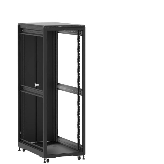 Baie de brassage 36U 600x1000x1807mm (LxPxH) 500kg, Sans porte avant / Porte arrière double pleine, Sans panneaux latéraux main product photo