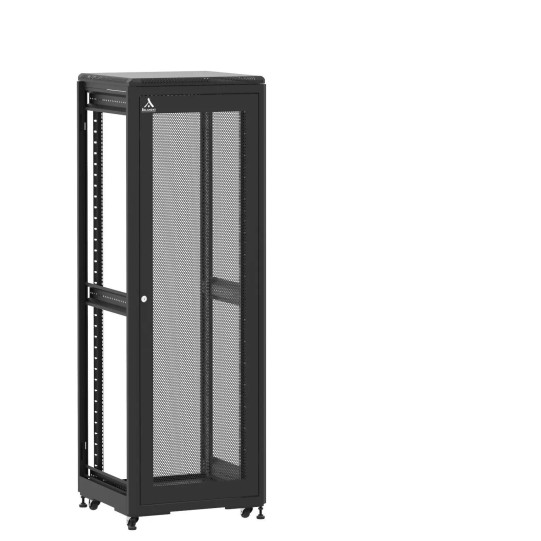 En kit - Baie de brassage 36U 600x600x1807mm (LxPxH) 500kg, Porte avant nid d'abeille / Sans porte arrière, Sans panneaux latéraux main product photo