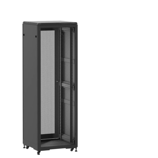 En kit - Baie de brassage 36U 600x600x1807mm (LxPxH) 500kg, Sans porte avant / Porte arrière nid d'abeille main product photo