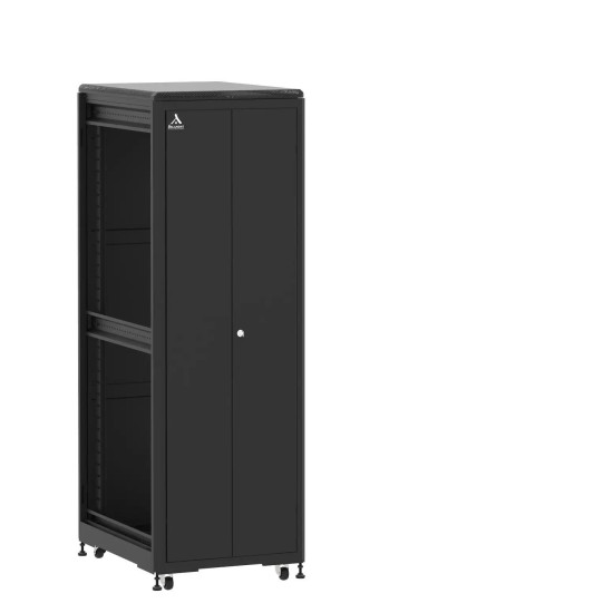 En kit - Baie de brassage 36U 600x800x1807mm (LxPxH) 500kg, Porte avant double pleine / Porte arrière panneau plein, Sans panneaux latéraux main product photo