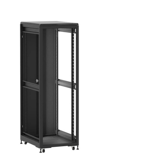 Baie de brassage 36U 600x800x1807mm (LxPxH) 500kg, Sans porte avant / Porte arrière double pleine, Sans panneaux latéraux main product photo