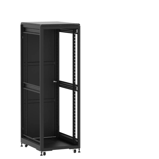 Baie 36U 600x800mm, porte avant : Sans Porte, porte arrière : Simple Pleine, sans panneaux latéraux main product photo