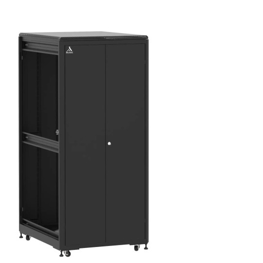 En kit - Baie de brassage 36U 800x1000x1807mm (LxPxH) 500kg, Porte avant double pleine / Porte arrière double pleine, Sans panneaux latéraux main product photo