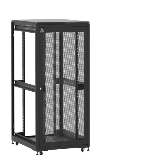 En kit - Baie de brassage 36U 800x1000x1807mm (LxPxH) 500kg, Porte avant nid d'abeille / Sans porte arrière, Sans panneaux latéraux main product photo