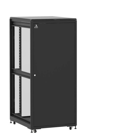 En kit - Baie 36U 800x1000mm, porte avant : Simple Pleine, porte arrière : Simple Verre, sans panneaux latéraux main product photo