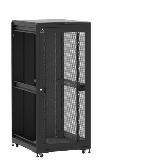 Baie de brassage 36U 800x1000x1807mm (LxPxH) 500kg, Porte avant nid d'abeille / Porte arrière double pleine, Sans panneaux latéraux main product photo