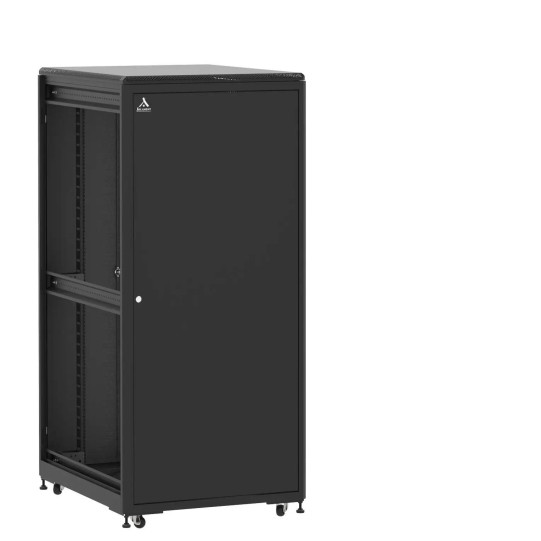 Baie 36U 800x1000mm, porte avant : Simple Pleine, porte arrière : Double Pleine, sans panneaux latéraux main product photo