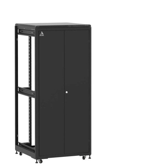 Baie de brassage 36U 800x800x1807mm (LxPxH) 500kg, Porte avant double pleine / Sans porte arrière, Sans panneaux latéraux main product photo