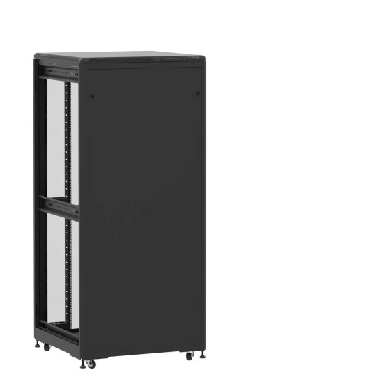 Baie de brassage 36U 800x800x1807mm (LxPxH) 500kg, Porte avant panneau plein / Porte arrière en verre, Sans panneaux latéraux main product photo