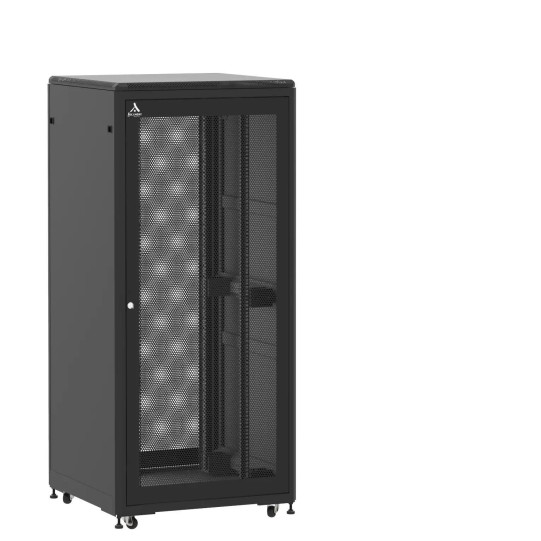 Baie de brassage 36U 800x800x1807mm (LxPxH) 500kg, Porte avant/arrière nid d'abeille main product photo