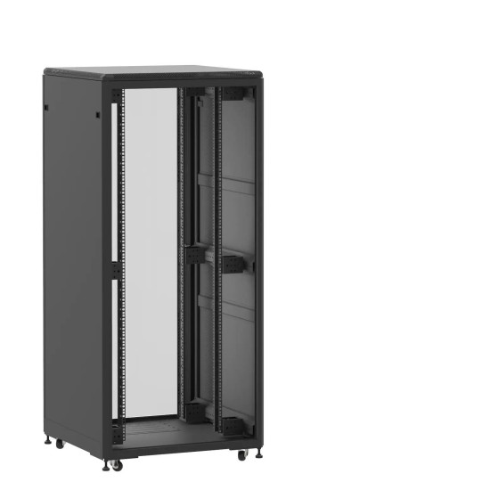 Baie de brassage 36U 800x800x1807mm (LxPxH) 500kg, Sans porte avant / Porte arrière en verre main product photo