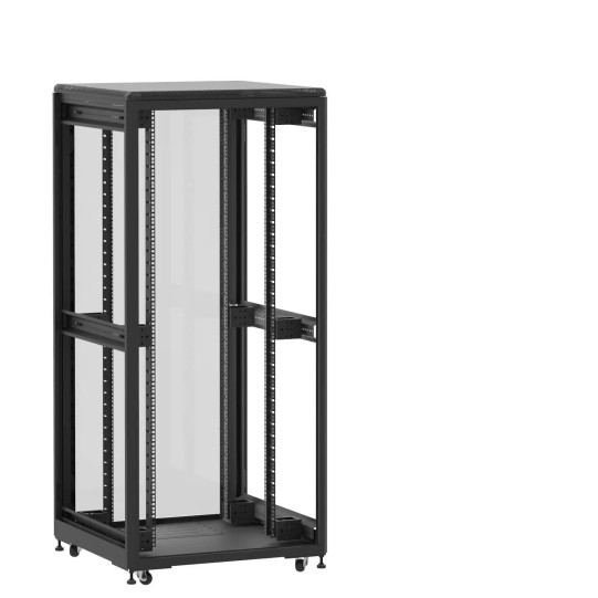Baie de brassage 36U 800x800x1807mm (LxPxH) 500kg, Sans porte avant / Porte arrière en verre, Sans panneaux latéraux main product photo