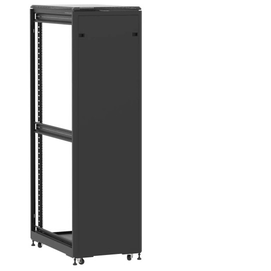 En kit - Baie de brassage 42U 600x1000x2074mm (LxPxH) 500kg, Porte avant panneau plein / Sans porte arrière, Sans panneaux latéraux main product photo