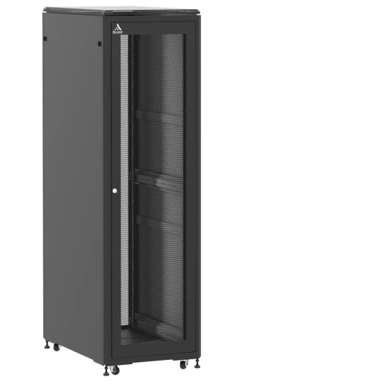 En kit - Baie de brassage 42U 600x1000x2074mm (LxPxH) 500kg, Porte avant nid d'abeille / Sans porte arrière main product photo