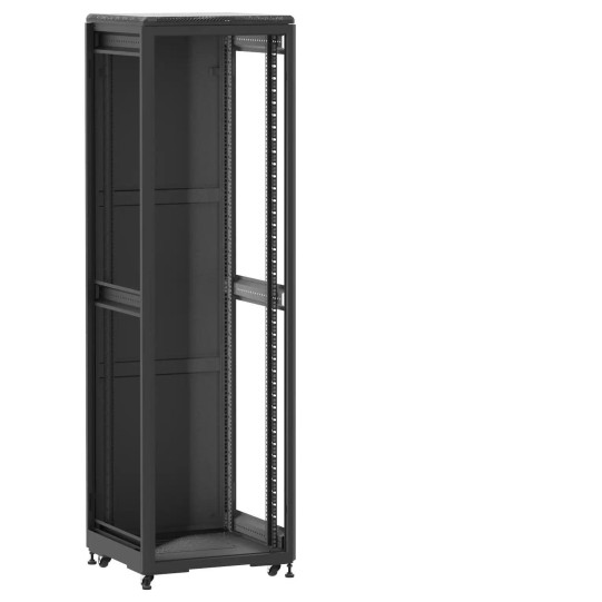 Baie de brassage 42U 600x600x2074mm (LxPxH) 500kg, Sans porte avant / Porte arrière panneau plein, Sans panneaux latéraux main product photo