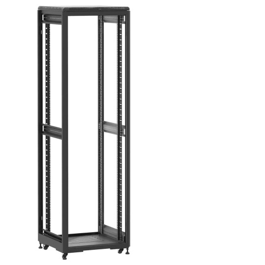 Baie de brassage 42U 600x600x2074mm (LxPxH) 500kg, Sans porte avant et arrière, Sans panneaux latéraux main product photo