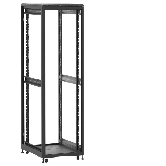 En kit - Baie de brassage 42U 600x800x2074mm (LxPxH) 500kg, Sans porte avant et arrière, Sans panneaux latéraux main product photo