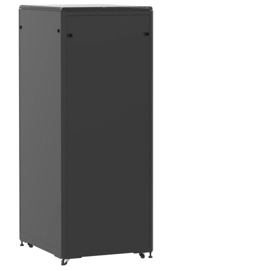 Baie de brassage 42U 800x1000x2074mm (LxPxH) 500kg, Porte avant panneau plein / Porte arrière nid d'abeille main product photo