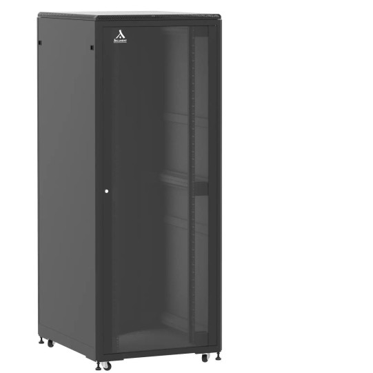Baie de brassage 42U 800x1000x2074mm (LxPxH) 500kg, Porte avant en verre/Porte arrière panneau plein 72601 main product photo