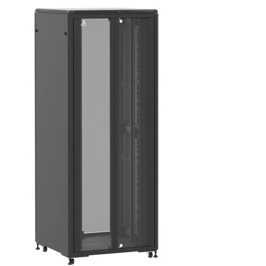 En kit - Baie de brassage 42U 800x800x2074mm (LxPxH) 500kg, Porte avant en verre double / Porte arrière en verre double main product photo