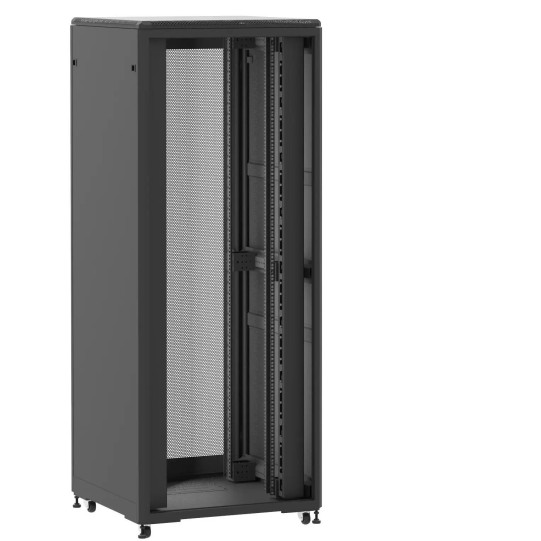 En kit - Baie de brassage 42U 800x800x2074mm (LxPxH) 500kg, Sans porte avant / Porte arrière nid d'abeille main product photo