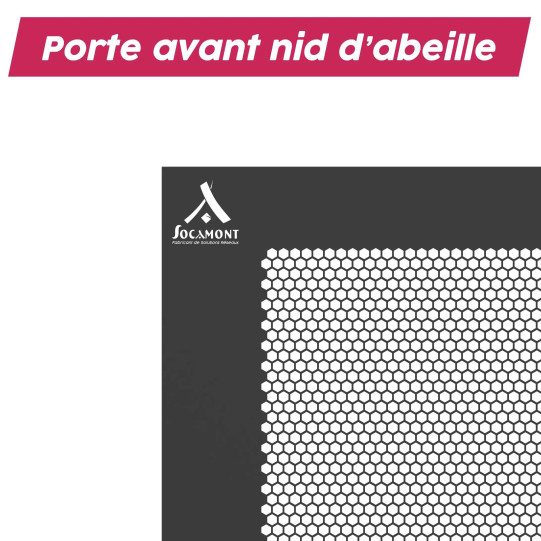 Baie serveur 42U 800x1200x2060mm (LxPxH) 800kg, Porte avant nid d'abeille / Porte arrière double nid d'abeille, Sans panneaux latéraux