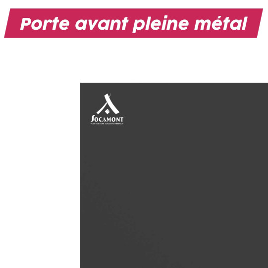 Baie serveur 42U 800x600x2060mm (LxPxH) 800kg, Porte avant double pleine / Porte arrière double pleine