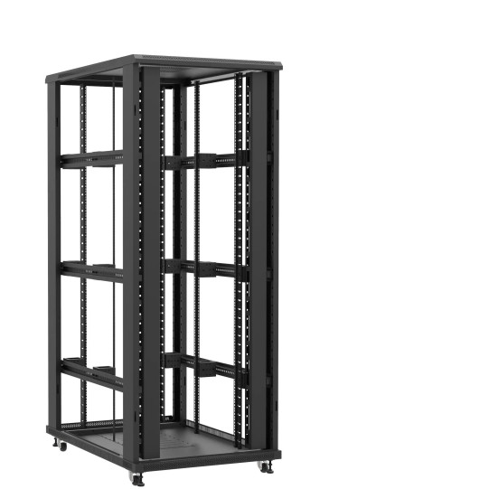 Baie serveur 42U 800x1200x2060mm (LxPxH) 800kg, Sans porte avant et arrière, Sans panneaux latéraux main product photo