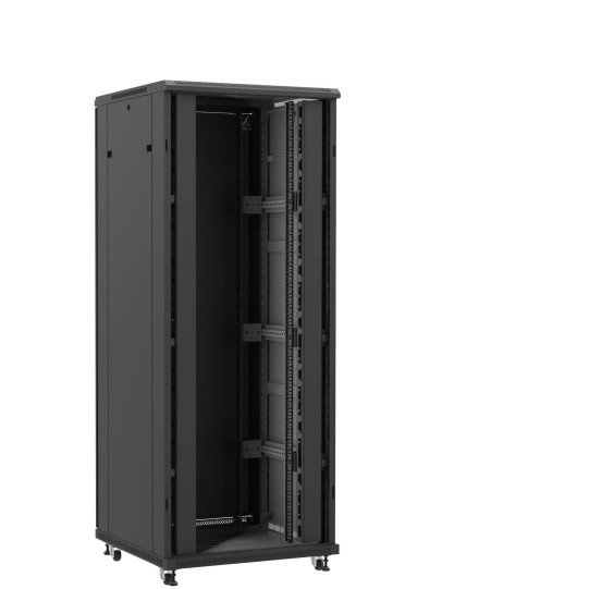 En kit - Baie serveur 42U 800x800x2060mm (LxPxH) 800kg, Sans porte avant / Porte arrière double pleine main product photo