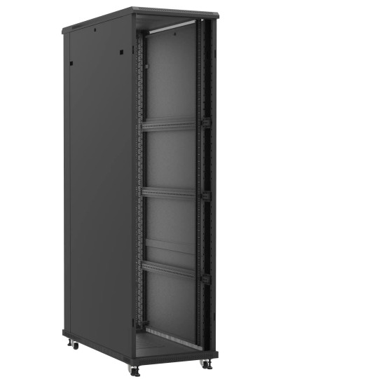 Baie serveur 47U 600x1200x2283mm (LxPxH) 800kg, Sans porte avant et arrière main product photo