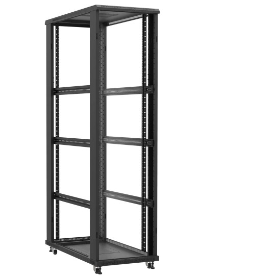 Baie serveur 47U 600x1200x2283mm (LxPxH) 800kg, Sans porte avant et arrière, Sans panneaux latéraux main product photo
