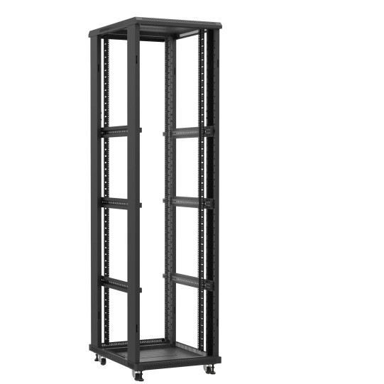 Baie serveur 47U 600x800x2283mm (LxPxH) 800kg, Sans porte avant et arrière, Sans panneaux latéraux main product photo