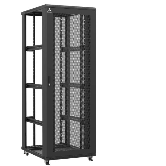 En kit - Baie serveur 47U 800x100x2283mm (LxPxH) 800kg, Porte avant nid d'abeille / Sans porte arrière, Sans panneaux latéraux main product photo
